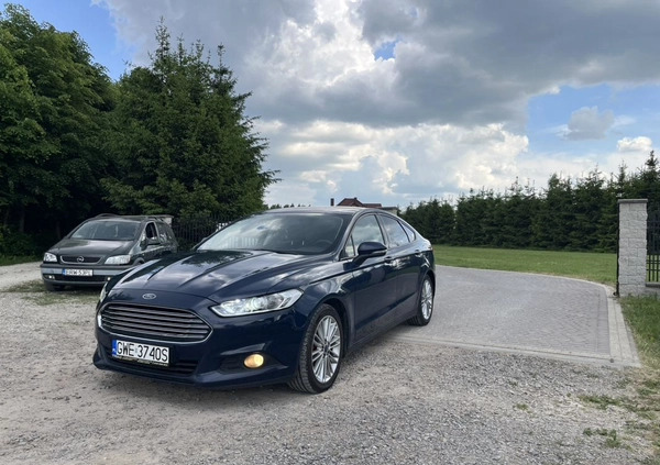 Ford Mondeo cena 47900 przebieg: 220000, rok produkcji 2016 z Tarnogród małe 667